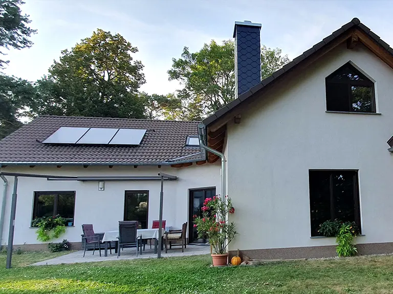 Familie Krause aus Möser hat ihr neues Eigenheim mit Bau Elze gebaut und ist begeistert!