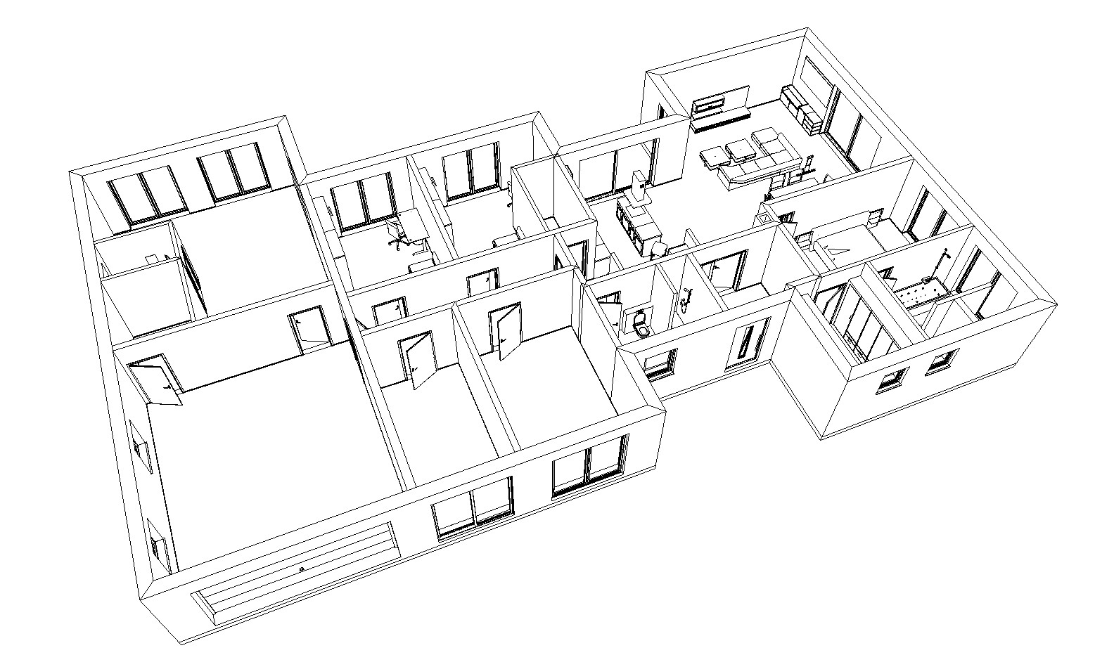 Grundriss Bungalow
