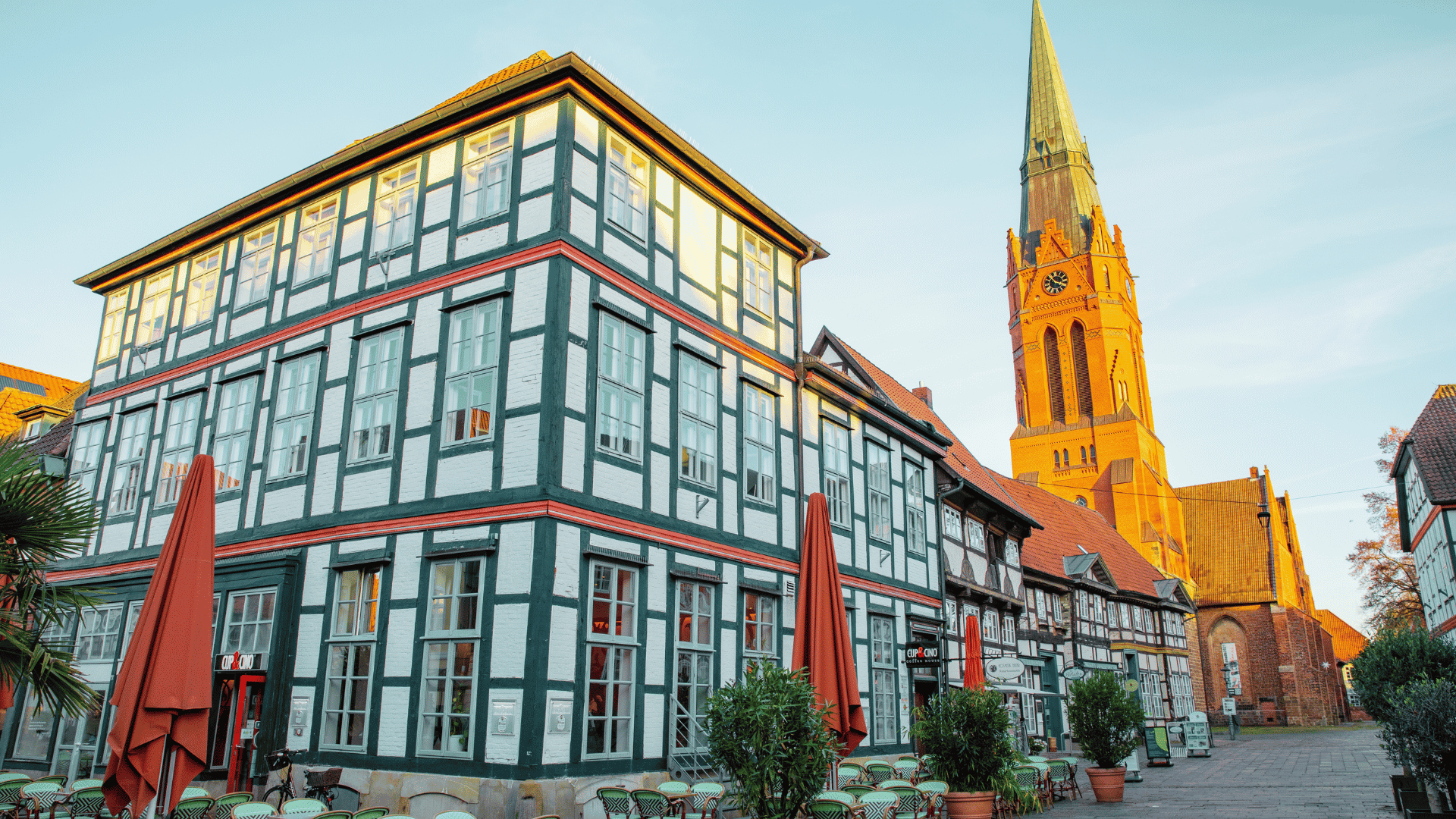 Historisches Zentrum in Nienburg, Niedersachsen